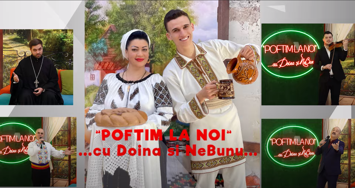 ”𝗣𝗼𝗳𝘁𝗶𝗺 𝗹𝗮 𝗡𝗼𝗶” 𝗰𝘂 𝗗𝗼𝗶𝗻𝗮 ș𝗶 𝗡𝗲𝗕𝘂𝗻𝘂-Gheorghe Bazatin, Gheorghe și Gheorghiță Caradja și Gheorghe Țopa